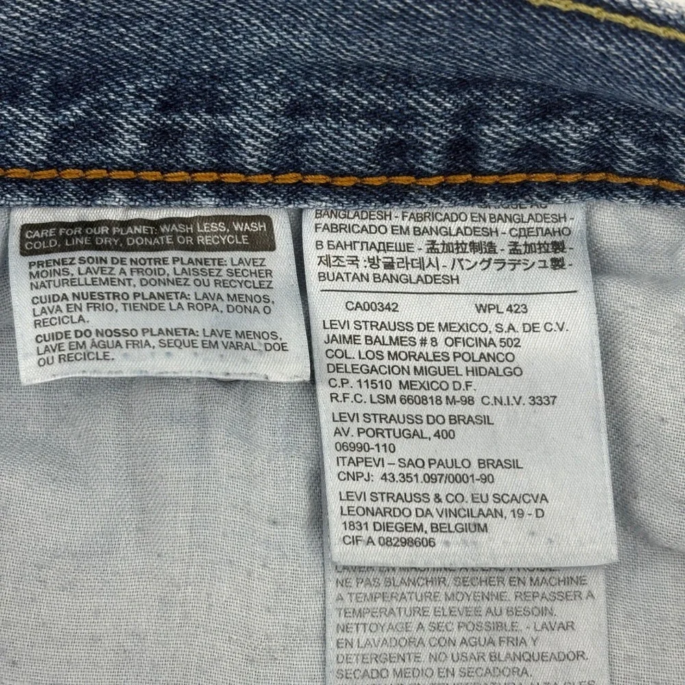 Levi's 550 Relaxed Fit Jeans Men's 40x30 Blue Denim‎ Straight Leg